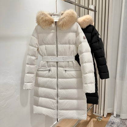 C17 Women's Casual Long Hooded Down Jacket Winter Warm Coat