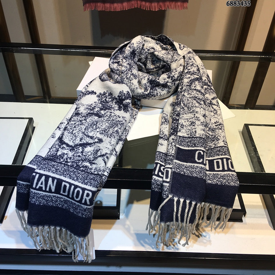 F45 Women Wool Blend Scarf Wrap