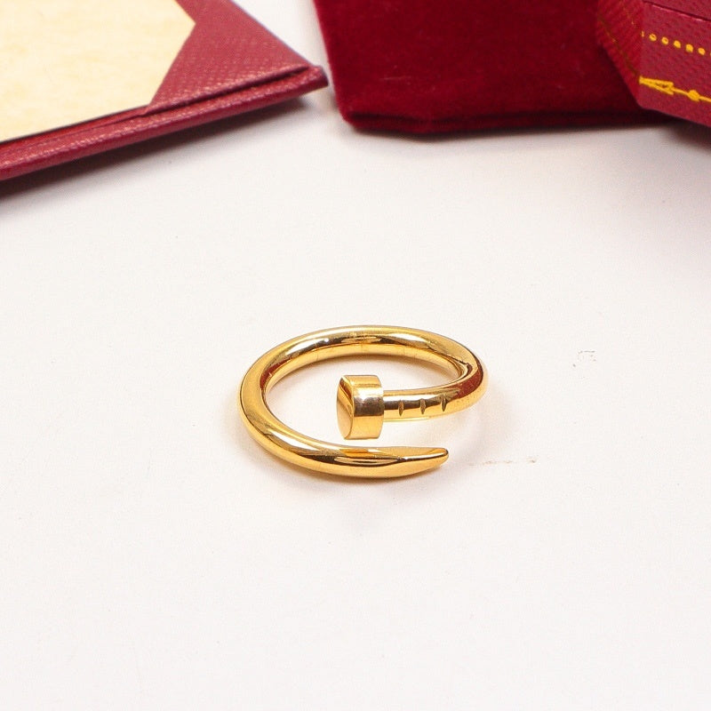 R11 Classic gold-plated ring high-quality jewelry