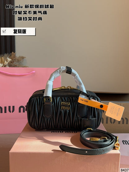 MN62 Women's leather bag handbag 22*8*11cm
