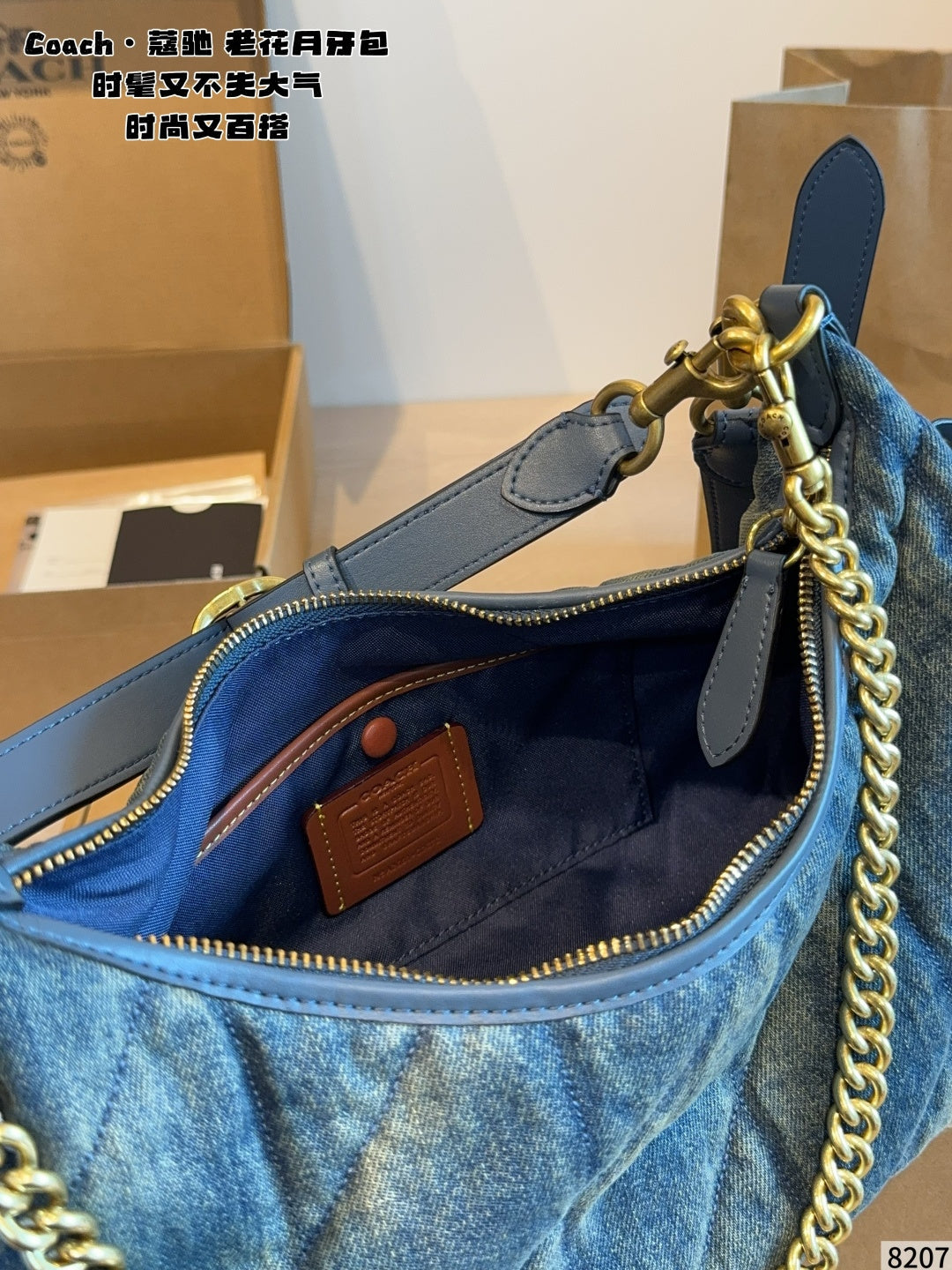 MN80 Women's leather bag handbag 30*11*23cm