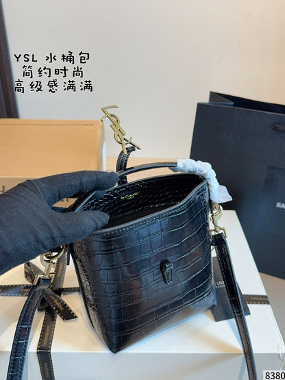 MN87 Women's bag diagonal cross bags bucket bag 14*7*15cm