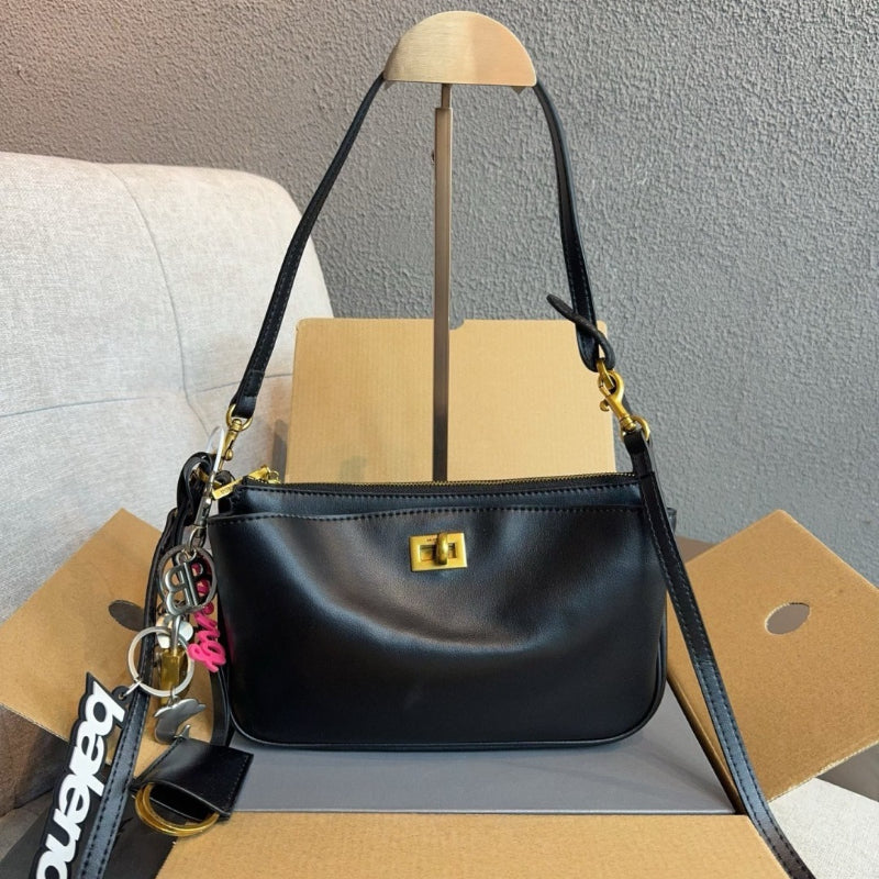 MS83 Women's handbag leather bag 22*4*13cm