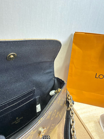MS45 Women's handbag leather bag 22*12cm
