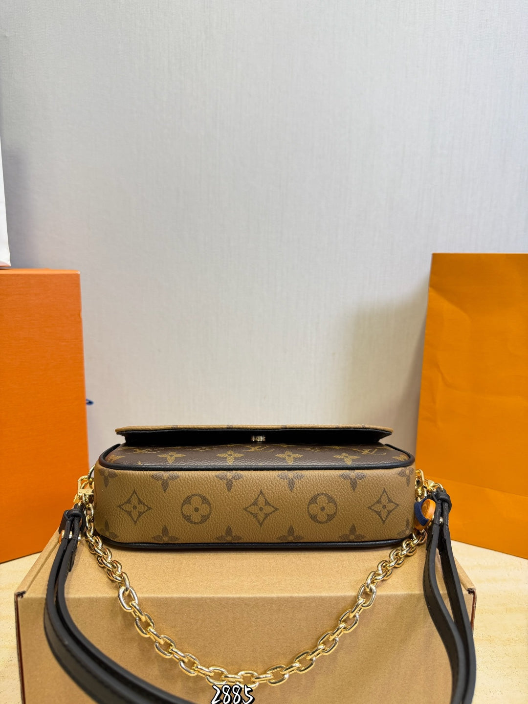 MS45 Women's handbag leather bag 22*12cm