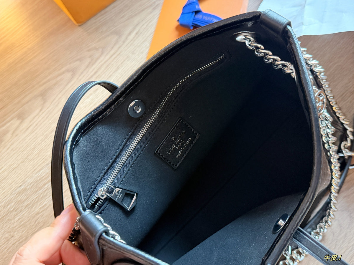 MS2 Women's handbag leather bag 26*17cm