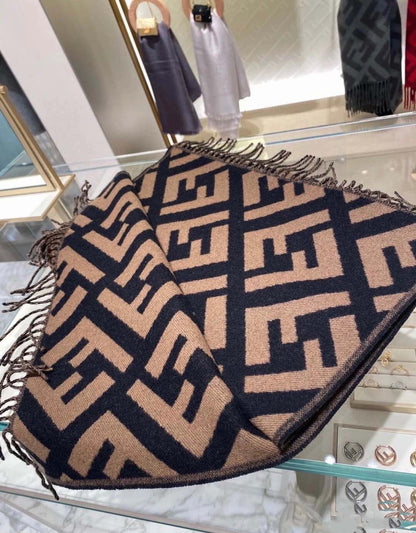 F25 Women's Winter Fashion Wool Scarf