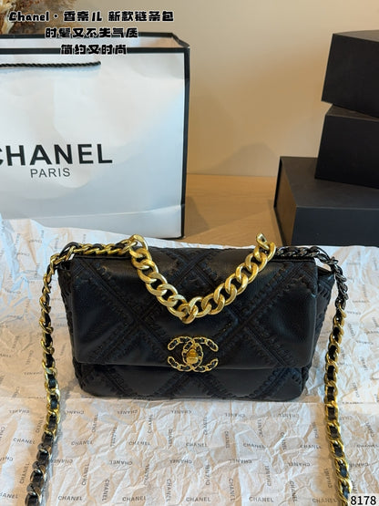 MN3 Fashion Genuine Leather Women's Bag with Box 25*7*19cm