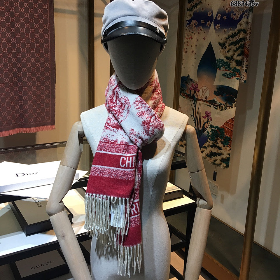 F45 Women Wool Blend Scarf Wrap