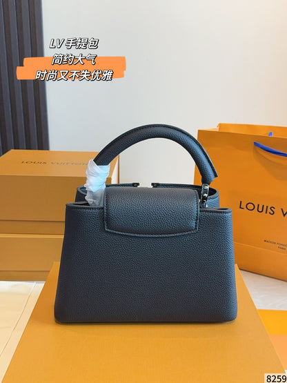 MN90 Women's leather bag handbag 27*9*18/22*8*12cm