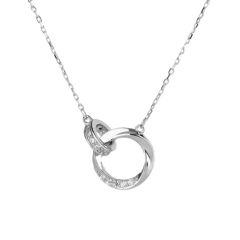 Women's necklace s925 silver high-end fashion collarbone chain jewelry