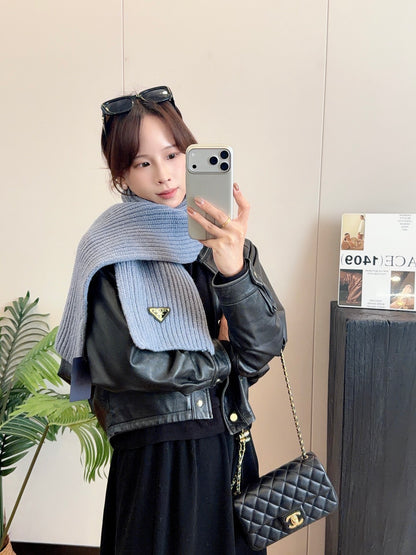 F22 Women's Winter Fashion Wool Scarf