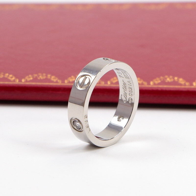 CAR2 Classic Unisex Stainless Steel Fashion Ring Jewelry for Men & Women
