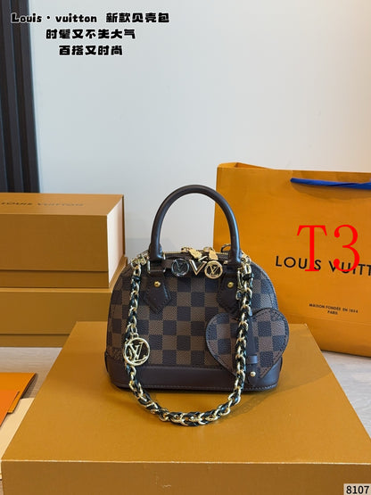MN81 Women's leather bag handbag 20*10*15cm