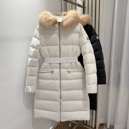 C17 Women's Casual Long Hooded Down Jacket Winter Warm Coat