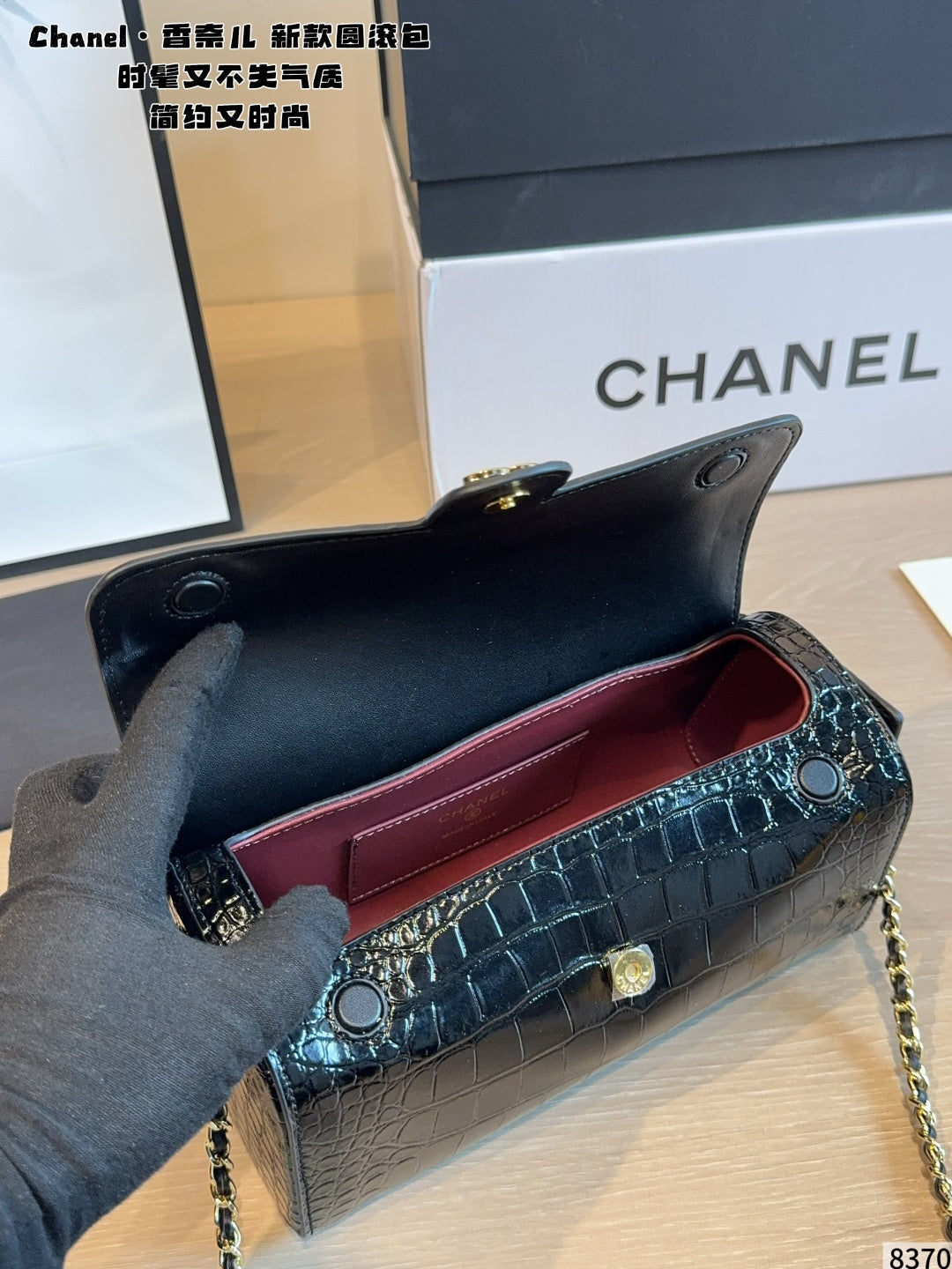 MN29 Women's leather bag handbag 23*11*12cm
