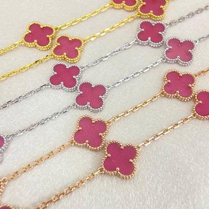 N9 New gold-plated necklace fashion jewelry four-leaf clover necklace
