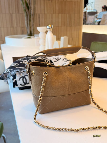 MS84 Classic Bucket Bag Women's Handbag 22*12cm