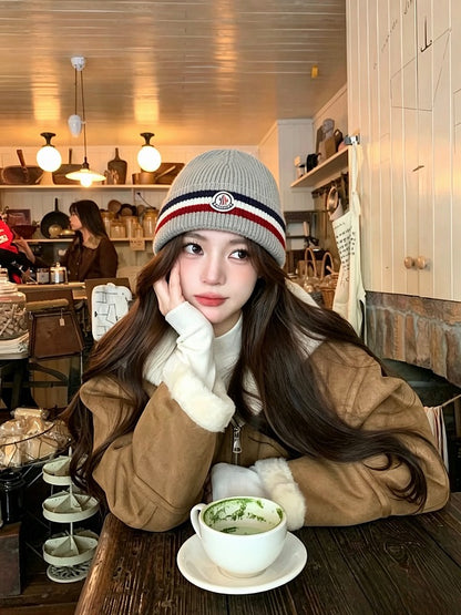 MH2  New trendy autumn and winter woolen hat