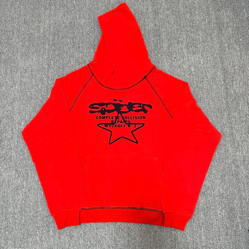 SC03  Men's and women's looped hoodies clothes