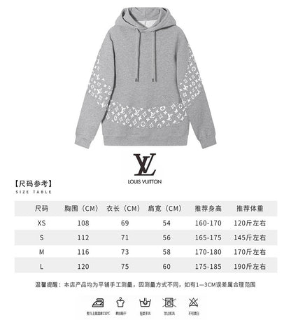 LC05  Men's and women's all cotton David hoodie with hooded and floral patchwork hoodie clothes