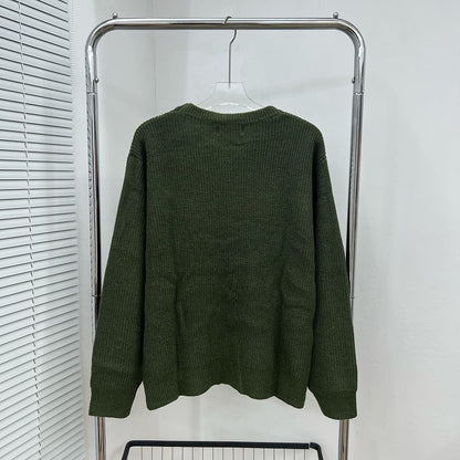 EC01   Men's and women's embroidered round neck sweater clothes