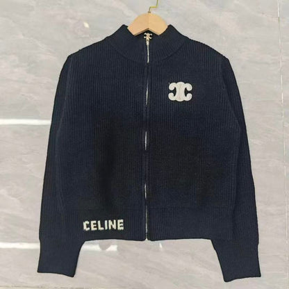 C20  Women's autumn new style casual temperament knitted cardigan clothes