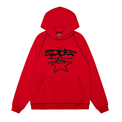 SC03  Men's and women's looped hoodies clothes