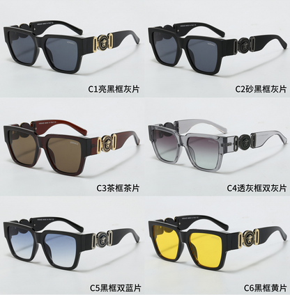 4483  Oversized Frame Sunglasses, Unisex, with  Box