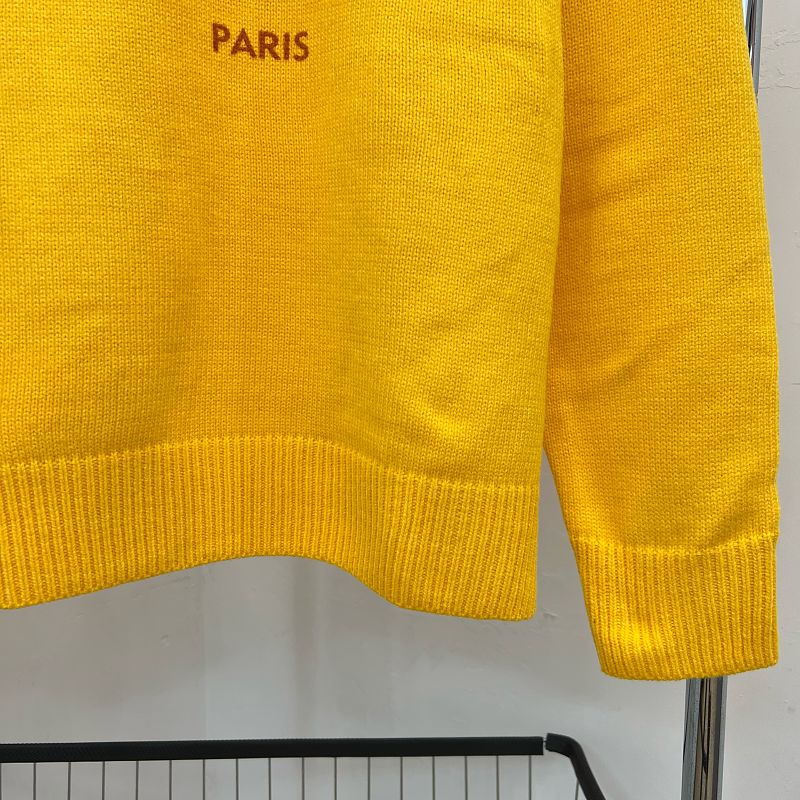 EC02   Men's and women's carriage driver pattern jacquard round neck sweater clothes