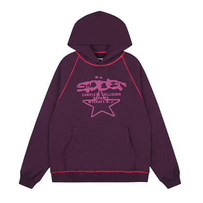 SC03  Men's and women's looped hoodies clothes