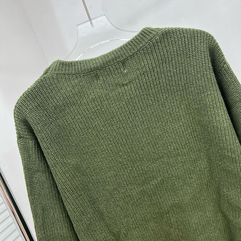 EC01   Men's and women's embroidered round neck sweater clothes