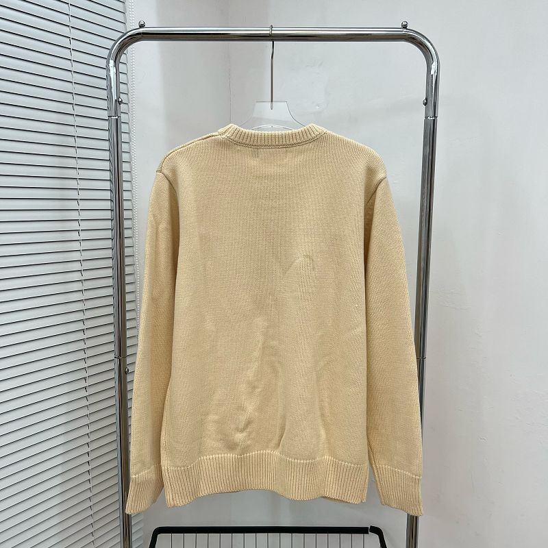 EC02   Men's and women's carriage driver pattern jacquard round neck sweater clothes