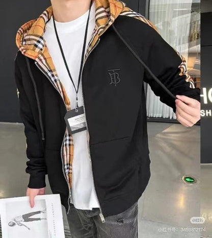 UC06  Men's and women's all cotton cardigan zipper sweatshirt clothes