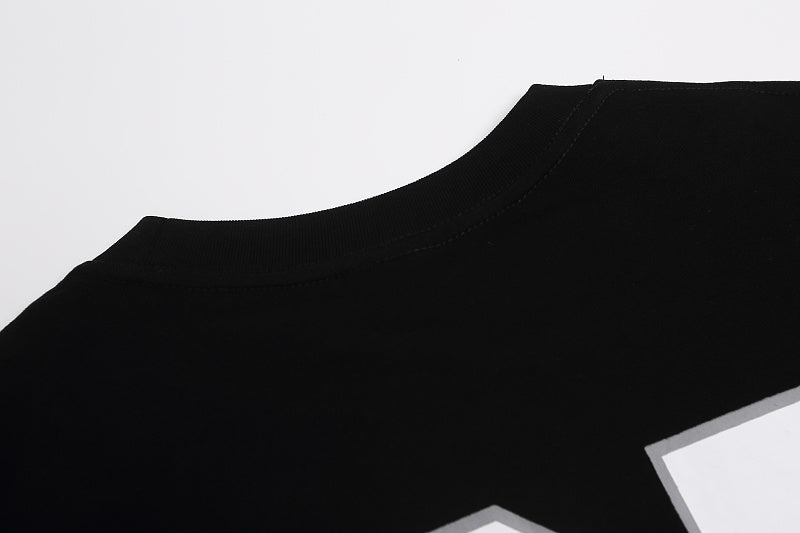 BC01  Double yarn cotton fabric basketball retro long sleeved top clothes