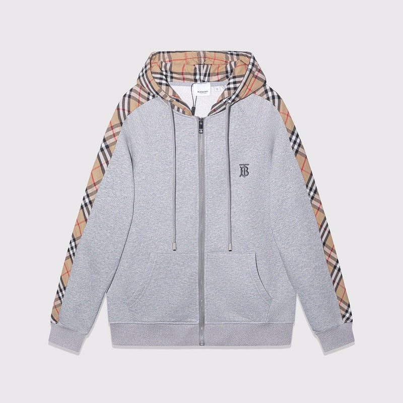 UC06  Men's and women's all cotton cardigan zipper sweatshirt clothes