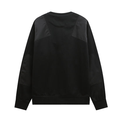 PC01  Men's and women's patchwork pocket design long sleeved sweatshirt Clothes