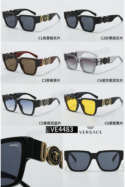 4483  Oversized Frame Sunglasses, Unisex, with  Box