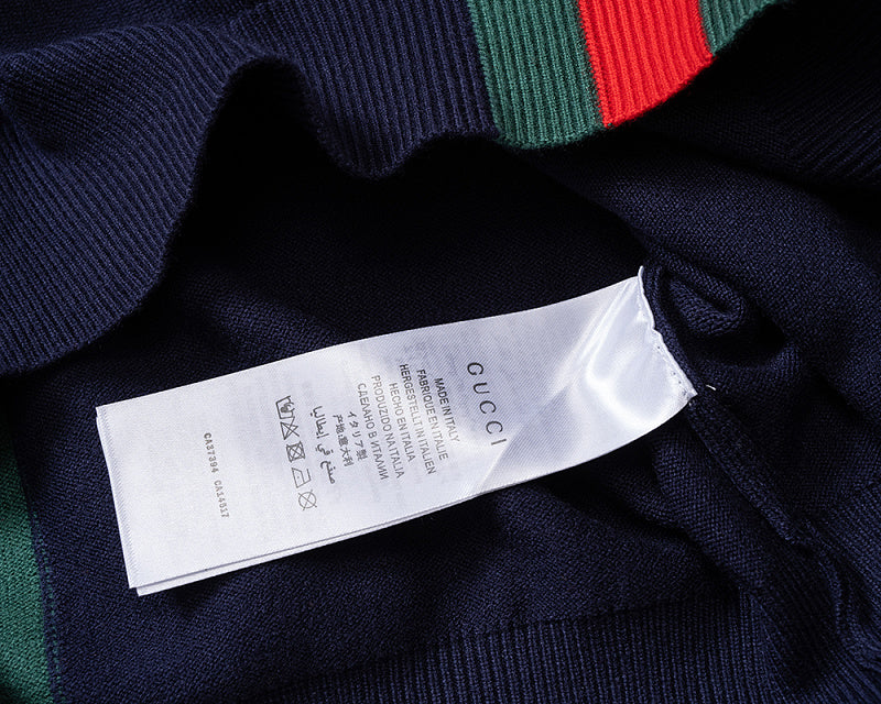GC01   Autumn and Winter Classic Green Red Green Jacquard Sweater Clothes