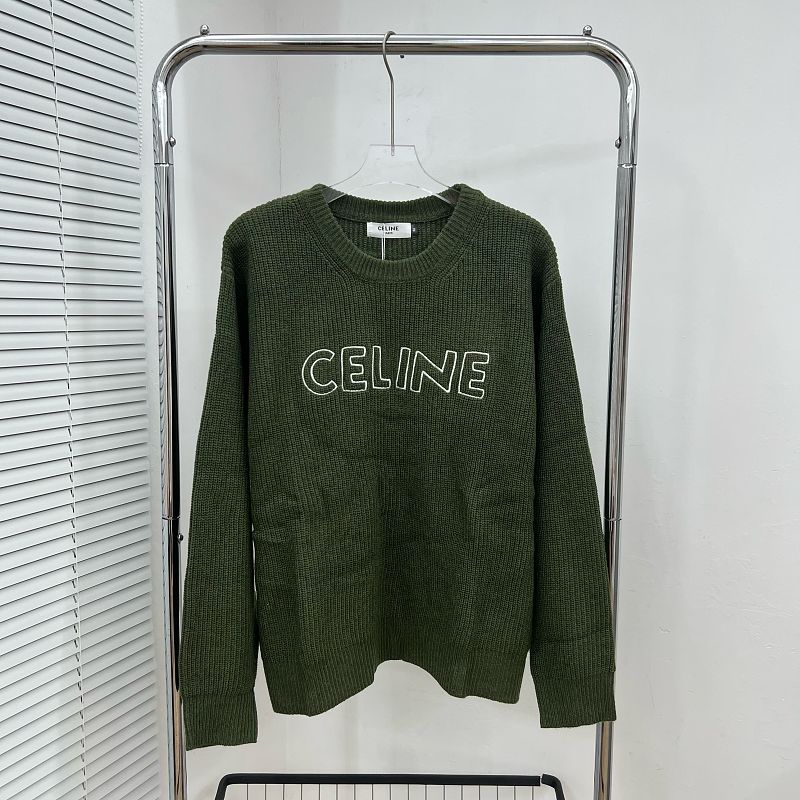 EC01   Men's and women's embroidered round neck sweater clothes
