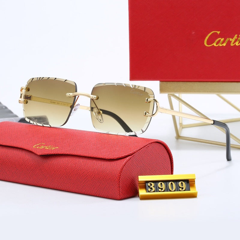 T3909  Fashion men's and women's sunglasses with box