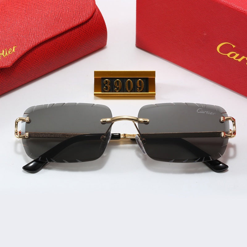 T3909  Fashion men's and women's sunglasses with box