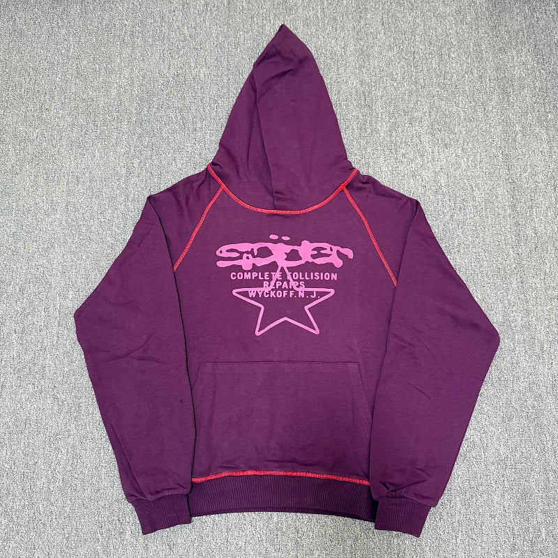 SC03  Men's and women's looped hoodies clothes